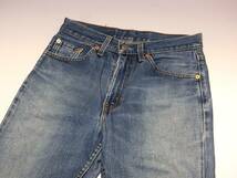 90s 99年製 USA製 Levi's リーバイス 517-03 ブーツカット デニム ジーンズ W30/F283_画像8