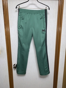 S 美品 23ss NEEDLES MR287 Narrow Track Pant Poly Smooth