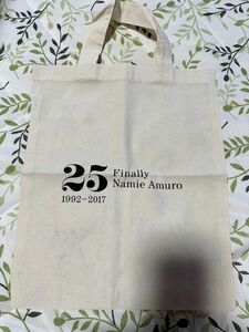 【美品】安室奈美恵　25thFinally トートバッグ