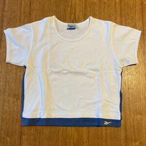 リーボック 半袖Tシャツ ランニング スポーツウェア トップス コットン100% レディース Mサイズ 白 Reebok