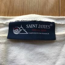 フランス製 セントジェームス バスクシャツ 565-1-15 レディース ホワイト_画像5