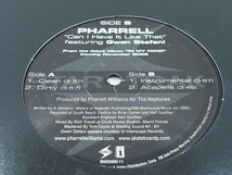 美品 Pharrell Williams CAN'T I HAVE IT LIKE THAT feat. GWEN STEFANI 12inch レコード STAR TRAK 2005年_画像3