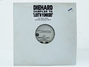 V.A. DIEHARD SAMPLER '98 LOST'N YONKERS LP 12inch 2枚組み レコード 1998年