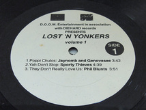 V.A. DIEHARD SAMPLER '98 LOST'N YONKERS LP 12inch 2枚組み レコード 1998年_画像2