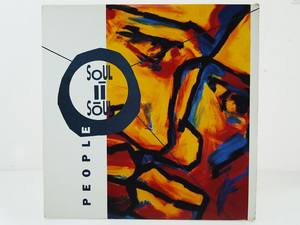 SOUL II SOUL / PEOPLE 12inch レコード 1990年 VIRGIN RECORDS TIMMY REGISFORD F