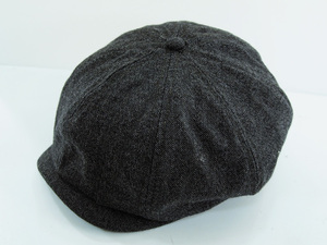 希少 RRL Herringbone News Boy Cap ヘリンボーン ニュースボーイ キャップ キャスケット 帽子 ハンチング Double RL Ralph Lauren F