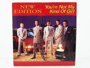 New Edition / You're Not My Kind Of Girl (Extended Version) 12inch レコード MCA Records 1988年 F