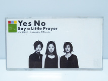 クリアケース付 Say a Little Prayer / YES NO 8cm CD シングル 短冊 barrier free 1999年 F_画像1