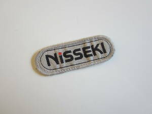 【中古】NISSEKI 日石 新日本石油 石油 企業 ガソリン ワッペン/自動車 カー用品 整備 作業着 カスタム ② 129