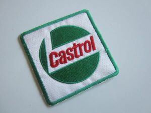 Castrol カストロール オイル ガソリン メーカー 小 ワッペン/自動車 バイク オートバイ スポンサー F1 レーシング 224