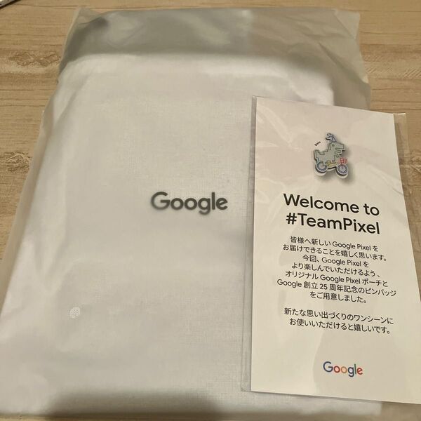 Google 25周年 ポーチ ピンバッジ