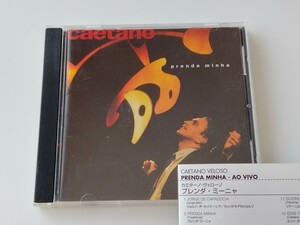 カエターノ・ヴェローゾ Caetano Veloso / プレンダ・ミーニャ Prenda Minha-AO VIVO CD PHCA1092 98年ライヴ収録,解説対訳付き,