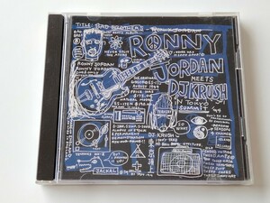 RONNY JORDAN meets D.J.KRUSH / BAD BROTHERS 日本盤CD PHCR3705 94年コラボ作,ロニー・ジョーダン,Quincy Jonesカヴァー.Miles Davis,