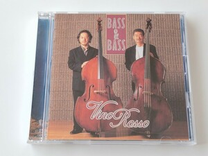 【サイン入り】ヴィノ・ロッソ Vino Rosso(藤原清澄＆鈴木良雄) / BASS & BASS CD KICJ368 99年作品,JAZZ BASS,ガリアーノ,ポスタキーニ,