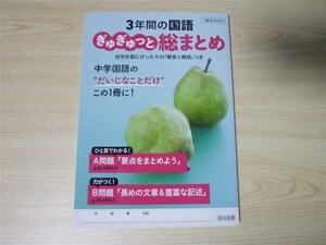 ★模試・対策★ 中学校 3年間の国語 ぎゅぎゅっと総まとめ 〈明治図書〉 【生徒用】