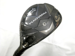 メーカーカスタム品 キャロウェイ PARADYM SUPER HYBRID ユーティリティ ６Ｈ/２７度 VENTUS TR for Callaway カーボンシャフト 硬さ：4-R