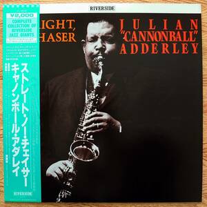 Cannonball Adderley(as)/Straight,No Chaser　キャノンボール・アダレイ(as)/ストレート・ノー・チェイサー【国内帯付美盤】