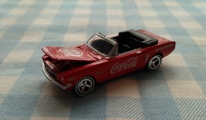 激レア・入手困難ミニカー　　　　　JIMMY LUGWRENCH(Coca-Cola販促品)　　　　　　　　　　【Ford Mustang　1/87？】