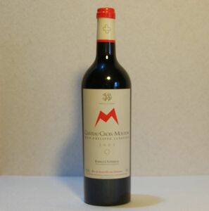 （赤ワイン）シャトー・クロワ・ムートン２００５　Chateau Croix-Mouton Bordeaux Superieur 13.5% 750ml フランス　f279