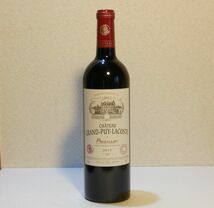 （赤ワイン）シャトー・グラン・ピュイ・ラコスト２０１７　Chateau Grand Puy Lacoste Pauillac 13.5% 750ml フランス　f630 _画像1