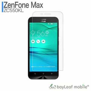 Zenfone MAX ZC550KL 液晶保護ガラスフィルム クリア シート 強化ガラスフィルム 硬度9H 飛散防止 簡単 貼り付け