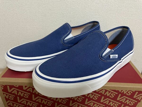 VANS バンズ Slip-On 48 Dec スリッポン ネイビー uS7.5(25.5cm)