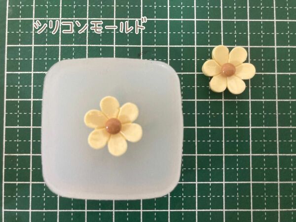 ハンドメイド シリコンモールド お花②ハンドメイド シリコンモールド