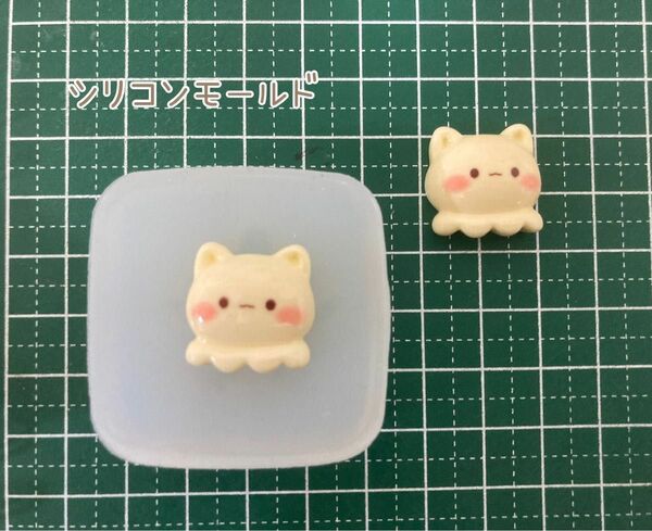 ハンドメイド シリコンモールド 猫 クラゲ