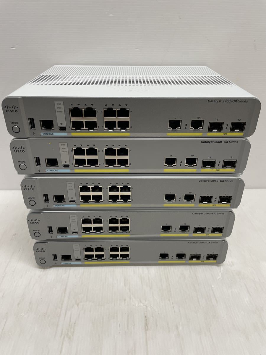 CISCO 2960 8TCの値段と価格推移は?|30件の売買データからCISCO 2960