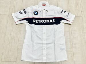 歳末 BMW ザウバー ペトロナス F1チーム 支給品 クルーシャツ　M ブリヂストン インテル DELL プーマ ハイドフェルド クビサ V8 非売品