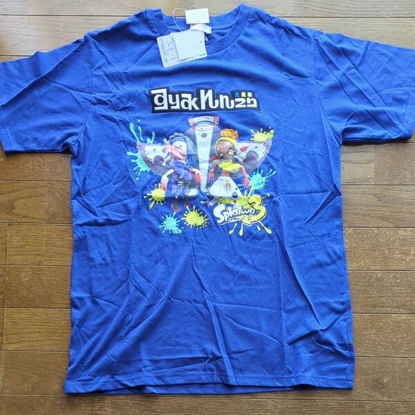 しまむら 半袖Tシャツ プリントTシャツ メンズMサイズ スプラトゥーン3 すりみ連合