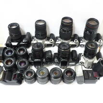 Canon EOS EF Mount ジャンク まとめ まとめて 大量 650 1000 New Kiss III 28-80 28-105 35-135 80-200 SIGMA 28-80 MACRO 70-210 70-300_画像2