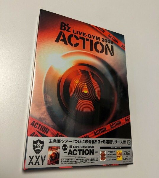 M 匿名配送 DVD B'z LIVE-GYM 2008 ACTION 2DVD 稲葉浩志 松本孝弘 ビーズ 4582283796116