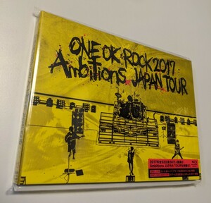 M 匿名配送　ブルーレイ ONE OK ROCK ONE OK ROCK 2017 “Ambitions” JAPAN TOUR Blu－ray Disc 4562256125129