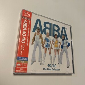 M 匿名配送 SHM-CD アバ ABBA 40/40　ベスト・セレクション 4988005816719 BEST