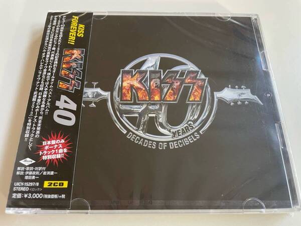 M 匿名配送 国内盤2CD KISS 40 キッス ベスト 4988005825391