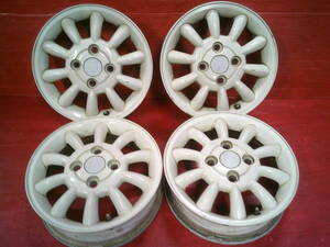 ime changer . studless to! Suzuki original Lapin white!4J 13 -inch +45 100/4H 4ps.@SET! rearrangement . receive!