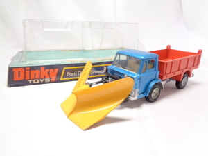 Dinky TOYS 439 Ford D800 Snowplough & Tipper Truck ディンキー フォード スノープラウ ティッパー トラック （箱付）