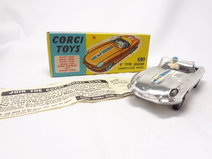 CORGI TOYS 312 E TYPE JAGUAR COMPETITION MODEL コーギー Eタイプ ジャガー コンペティション モデル （箱付）