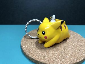 【ピカチュウ (走る) 初期】 ソフビキーホルダー 任天堂 フィギュア キーリング Nintendo ポケモン ポケットモンスター