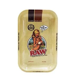 ◆送料無料◆新品 RAW 正規品 メタルトレイガールスモール ロッキンジェリービーン 手巻きタバコ 喫煙具