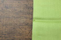 新品【パシュミナ Pashmina】無地 ライムグリーン LIME GREEN 緑 Plain 大判 ストール カシミア100% Cashmere 訳あり_画像5