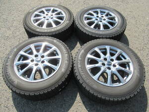 中古スタッドレス☆195/65-15 195/65R15 PRACTIVA ICE BP02 2020年製 エクシーダー 6J+43 100 5H プリウス ウィッシュ アリオン等に☆