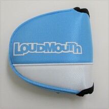 ラウドマウス マレット ライトブルー 996(LM-HC0012/MT)★ネオマレット LoudMouth Light Blue パターカバー シンプル センターシャフト対応_画像1