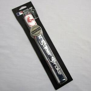 US仕様 Super Stroke Mid SLIM 2.0 MLB レッドソックス Team Golf Putter Grips by スーパーストローク Boston Red Sox ボストン