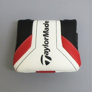 TaylorMade スパイダー マレット N7882501 パターカバー WH/RD/BK 2022年 テーラーメイド Headcover SPIDER MALLET US仕様