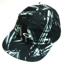 オークリー キャップ FOS901172-78Y グリーンプリント Essential Train Cap Fa 22.0★送料無料 OAKLEY エッセンシャル トレイン Green_画像1