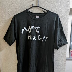 文字入りTシャツ XL ネタTシャツ 黒