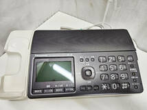 Panasonic パナソニック パーソナルファクス FAX 親機 KX-PD552D 子機 KX-FKD353-H 普通紙 ファックス コードレス【M17102302】_画像5