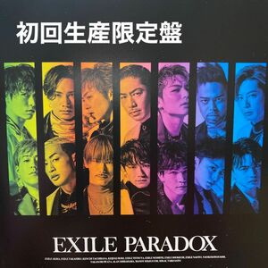 初回生産限定盤 フォトブック 三方背トールケース EXILE CD+Blu-ray/PARADOX 定価¥5,280-税込　⑤